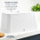 Swan Swan Windsor White Kettle Toaster Breadbin & Canisters 6