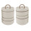 Bento Lunchbox 4er Set Isoliert Edelstahl 304 5