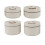 Bento Lunchbox 4er Set Isoliert Edelstahl 304 8