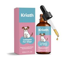 (60ml) Kriath Collagen Drops for Dogs Daily body care drops that gently care for your dog’s body