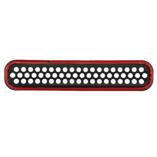 Kühlergrill Einsatz 7PCS Schwarz für Jeep Wrangler 2