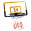Basketballkorb Set Kinder faltbar transparent PC 3