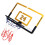 Basketballkorb Set Kinder faltbar transparent PC 7