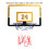 Basketballkorb Set Kinder faltbar transparent PC 8