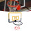 Basketballkorb Set Kinder faltbar transparent PC 20