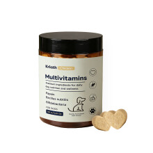 (150g) Kriath multivitamin chewable tablets for dogs, gentle and balanced nutritional daily care for dogs