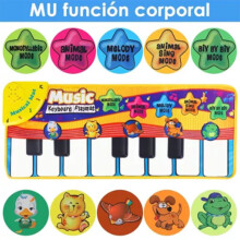 Musikmatte Kinder 70x30cm Lernspielzeug mit Tasten