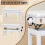 (white) 73x35x48cm Piano Bench w/Storage PU padded 3