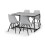Set Of 2 Kari Dining Chairs - Grey Seat 3