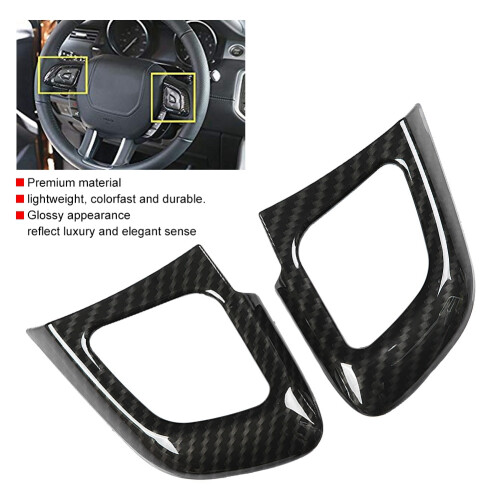 2x Lenkrad Button Trim Evoque Links ABS 2