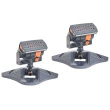 Oscillating Sprinkler Adjustable Automatic Garden Sprinkler Rotating Lawn Sprinkler for Outdoor Yard Garden 2pc