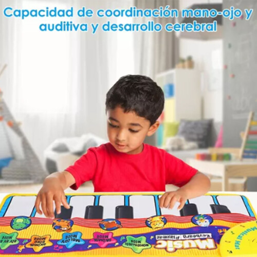 Musikmatte für Kinder 70x30cm Tiergeräusche 1