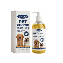 (100ML) EELJOY Pet Coconut Oil Shampoo gently cleans pet hair, makes it smooth, clean, refreshing, shiny and moisturizing