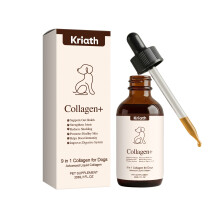 (30ml) Kriath Dog Collagen Drops are gentle, caring and comfortable for your pet's body. Mixed with food and easy to absorb.