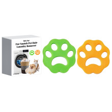 (2PIECES) EELJOY Cat Claw Silicone Hair Sticker Cleans Pet Hair Washable Clothes Dust Remover Washing Machine Hair Remover