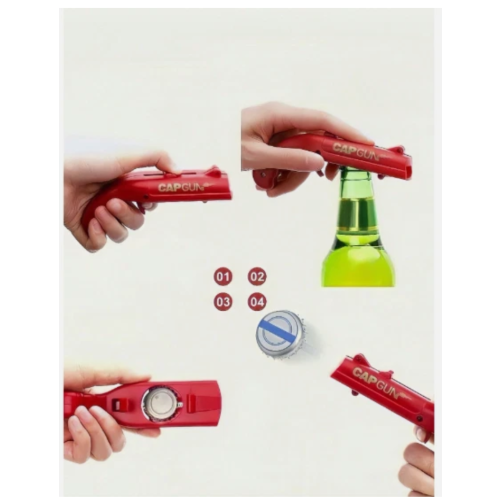 Creative Cap Gun Bottle Launcher Shooter Game 1