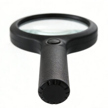 Lupa de Mão Iluminada 30X, Lente de Aumento Portátil para Leitura com 3 Níveis de Iluminação, Ideal para Idosos, Pessoas com Baixa Visão e para