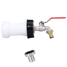 Garden Water Connector Set IBC S60 Adapter Adapter Cover Plastic Extension Zinc Alloy Faucet Water Tank Faucet