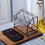 Modern Cup Drying Rack Stand with Drain Tray for Mugs Home Kitchen Bottles 3