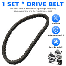 82941R Drive Belt for Vesap250/300 MP3 300 250 Victoria 300 IE LC X EVO 250 EURO3 X7 X8 X9 GTS GTV
