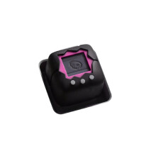 Electronic Pet Series Translucent Keycaps Single Personalized Cute Resin Mechanical Keycaps ESC Replacement Black