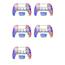 5X Game Controller Replacement Front Case for PS5 Game Controller Modification BDM-010 BDM-020 BDM-030 Shell Cover