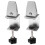 2 Pcs Office Desk Divider Clamp Privacy Screen Clip Holder Bracket Screen Baffle Clamp Partition for Table Clamp -Silver 2