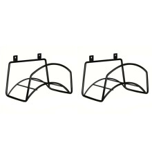 2X Garden Hose Holder Wall Mount Multipurpose Bracket Decorative Supplies Heavy Duty Organizer for Outside Home Patio