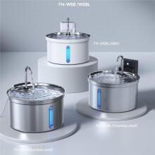 Replacement Filters & Sponges for 3.5L/118oz Wireless Fountain Wireless Cat Fountain Helps Maintain Freshs