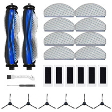 24pcs for N20/N20 Robot Vacuum Cleaner Accessories Main Brush HEPA Filter Side Brush Mop Replacement Parts