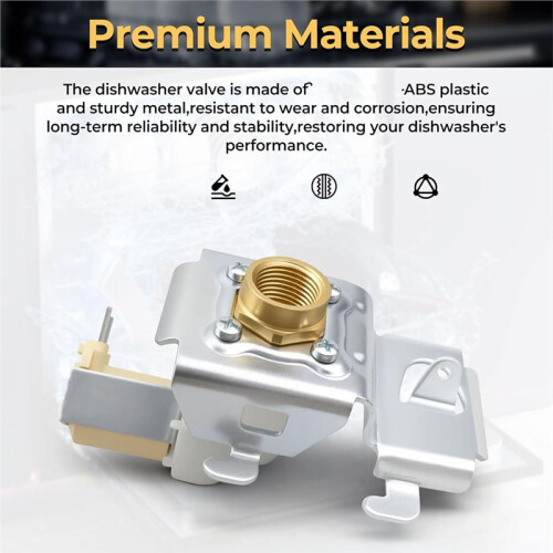 WP8531669 8531669 Dishwasher Water Inlet Valve Replacement Compatible for 2