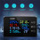 AC301 Digital Voltmeter Ammeter Voltage Frequency Electricity Meter Panel Temperature Power Tester AC50-300V 100A-Closed 3