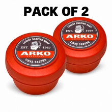 ARKO shaving soap shave cream bowl (pack of 2)