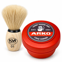 ARKO shaving soap And NMB shaving Brush