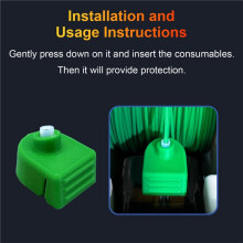 4PCS Feed Port Protector for P2S H2D AMS 2 Pro Protector Filament Inlet Guard Cover 3D Printer Parts