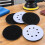 5X Interface Pads 5 Inch 8 Hole Hook & Loop Soft Sponge Foam Sanding Interface Pad for Orbital Sander Polishing 7
