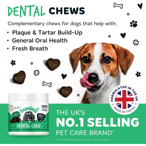 BugaLugs Bugalugs Dog Dental Supplement 120 Soft Chews 2