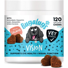 Bugalugs Eye Health & Vision Soft Chews for Dogs