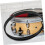 4X Peças de Instrumento de Percussão de Aro de Metal de 16 Polegadas para Caixa e Bumbo, Instrumento de Percussão 8