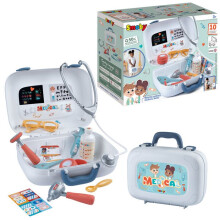 SMOBY - Medizinische Tasche - Ab 3 Jahren - Transportabel - Zahlreiche Zubehörteile: Thermometer, Schere, Pflaster, Spritze