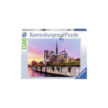 Puzzle 1500 Teile Ravensburger Malerisch Notre-Dame Blau Landschaft und Natur