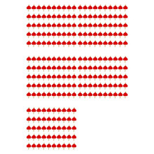 250X un Coeur D'Amour en Bois pour Vêtements Photo Papier Pince à Linge Pince à Linge Pinces pour Carte Postale Maison Décoration de Mariage