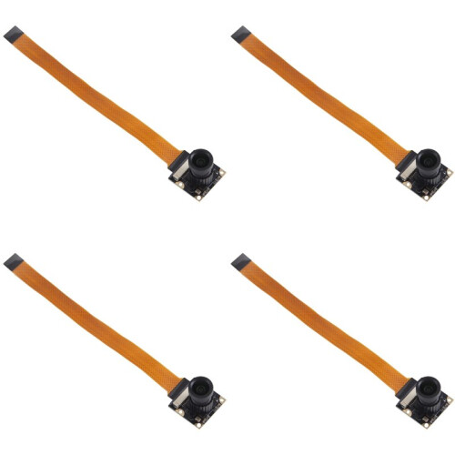 4X 5 Megapixels 1080P Sensor OV5647  Camera Module with 15 Pin Cable, 75 Viewing Angle for Raspberry Pi Zero/2W/W/5 1