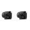 2X for Caddx Ratel2 Analog Camera 500MP Pixel 165 Viewing Angle Traverser FPV Versatile Convenience Camera, Black 2