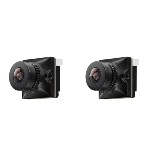 2X for Caddx Ratel2 Analog Camera 500MP Pixel 165 Viewing Angle Traverser FPV Versatile Convenience Camera, Black 1