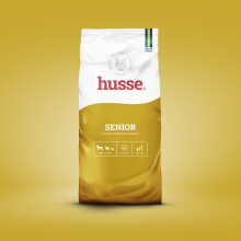 Husse Senior Dry Dog Food for Dogs Aged 7 and Over Taurine Low Fat - 15kg