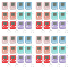 48Pcs Party Favors Keychains for Kids Video Game Keychains for Backpack Birthday School Party Favor Supplies Key Chains