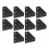 20Pcs 2020 L Shape Joint Plates Corner Bracket for Aluminum Extrusion Profile Enhanced Stability & Support 2