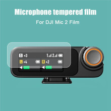 Tempered Glass Film Screen Protective Film for Mic 2 Wireless Microphone Protetcor Scratchproof Cover
