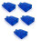 5 Pezzi Custodia Convertitore USB per Convertitore USB A 485/422 Custodia In Plastica 57,9x35,7x17MM 1